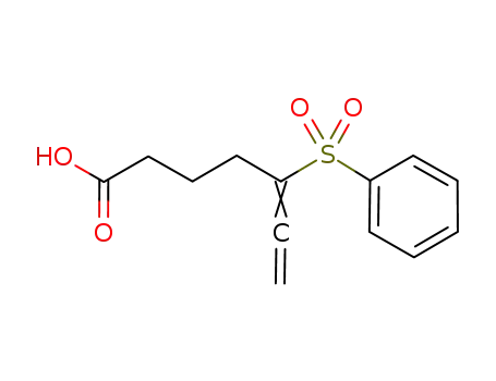 5-(phenylsulfonyl)hepta-5,6-dienoic acid