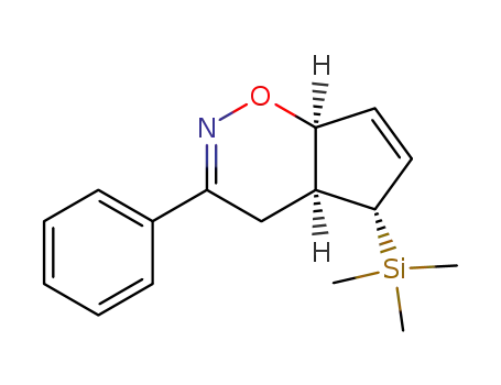 4,4a,5,7a-tetrahydro-3-phenyl-5-(trimethylsilyl)cyclopent<e>-1,2-oxazine