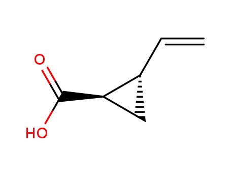 Cyclopropanecarboxylic acid, 2-ethenyl-, cis-