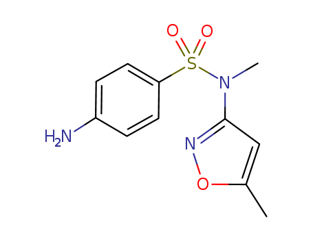 4-Amino-N-methyl-N-(5-methyl-1,2-oxazol-3-yl)benzenesulfonamide