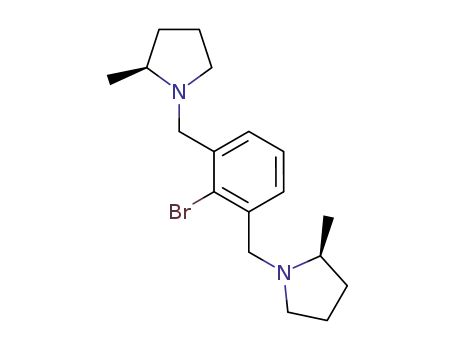 2,6-Bis<((S)-2-methyl-1-pyrrolidinyl)methyl>bromobenzene