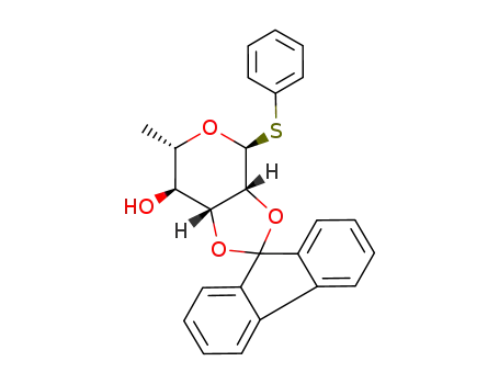phenyl 2,3-O-fluoren-9-ylidene-1-thio-α-L-rhamnopyranoside