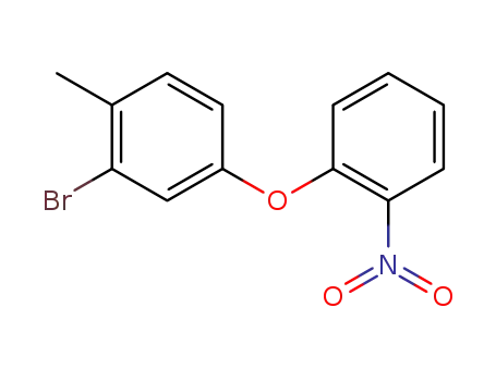 (3-bromo-4-methyl-phenyl)-(2-nitro-phenyl)-ether