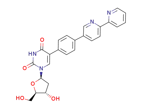 5-[4-(2,2'-bipyridin-5-yl)phenyl]-2'-deoxyuridine