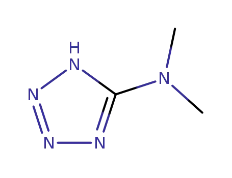 Molecular Structure of 5422-45-7 (N,N-dimethyl-2H-tetrazol-5-amine)