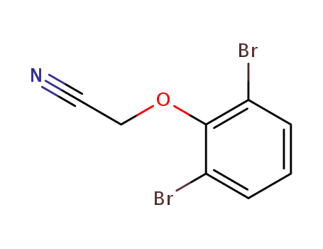 2,6-Dibrom-phenyl-oxyacetonitril