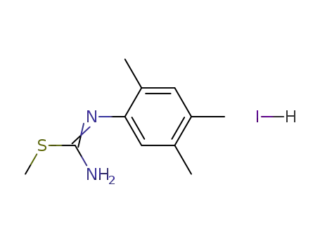 2-Methyl-1-(2,4,5-trimethyl-phenyl)-isothiourea; hydriodide