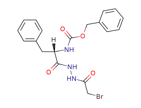 L-Phenylalanine, N-[(phenylmethoxy)carbonyl]-,
2-(bromoacetyl)hydrazide