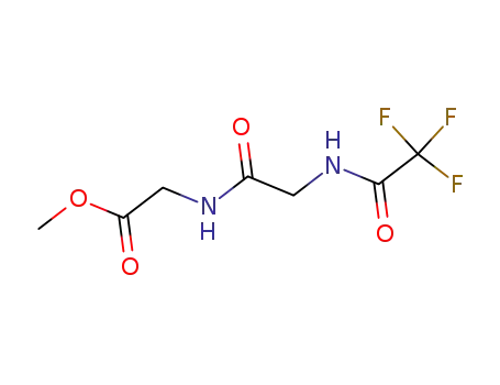 Molecular Structure of 433-33-0 (N-(Trifluoroacetyl)-Gly-Gly-OMe)