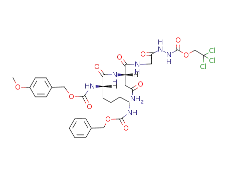 Z(OMe)-Lys(Z)-Asn-Gly-NHNH-Troc
