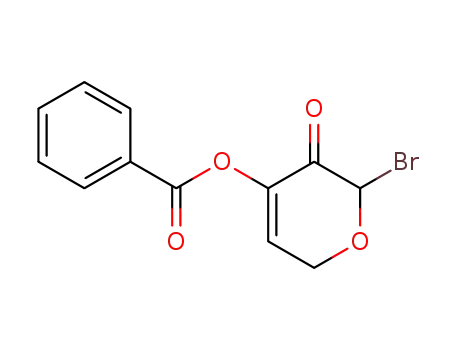 4-Benzoyloxy-2-bromo-2H-pyran-3(6H)-one