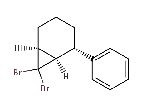 7,7-Dibrom-exo-2-phenylbicyclo<4.1.0>heptan