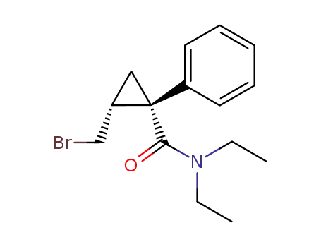 (1S,2R)-2-(bromomethyl)-N,N-diethyl-1-phenylcyclopropanecarboxamide