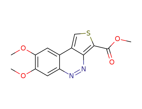7,8-dimethoxythieno[3,4-c]cinnoline-3-carboxylic acid methyl ester