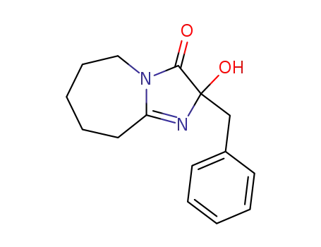 2-benzyl-2-hydroxy-5H-3-oxo-2,3,6,7,8,9-hexahydroimidazo<1,2-a>azepine