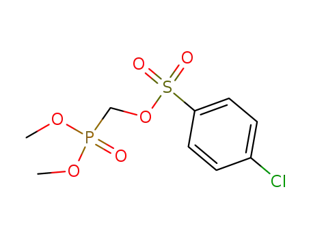 Molecular Structure of 157768-40-6 (dimethyl 4-chlorophenylsulfonyloxymethylphosphonate)
