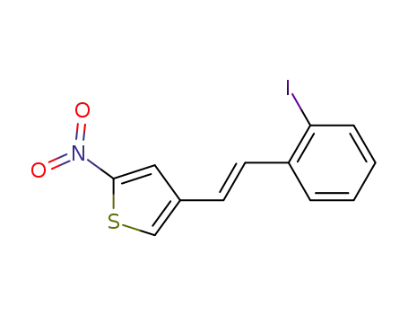 4-[(E)-2-(2-iodophenyl)vinyl]-2-nitrothiophene