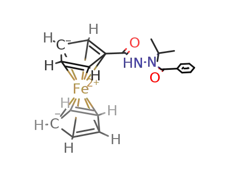 N-tert-butyl-N'-ferrocenoyl-N-benzoylhydrazine