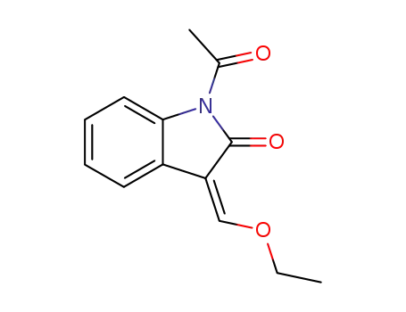 2H-Indol-2-one, 1-acetyl-3-(ethoxymethylene)-1,3-dihydro-