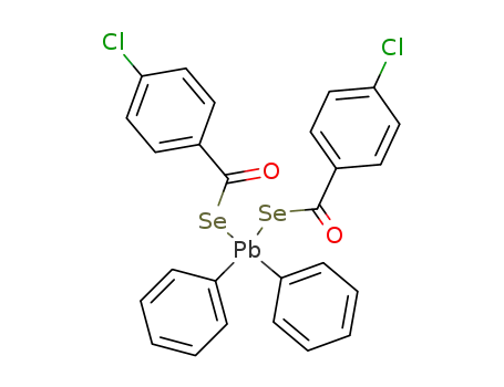 diphenyllead bis(4-chlorobenzenecarboselenoate)