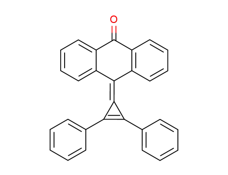 Molecular Structure of 13667-90-8 (9(10H)-Anthracenone, 10-(2,3-diphenyl-2-cyclopropen-1-ylidene)-)