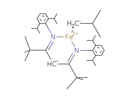 (2,2,6,6-tetramethyl-3,5-bis(2,6-diisopropylphenylimino)hept-4-yl)Fe(isobutyl)