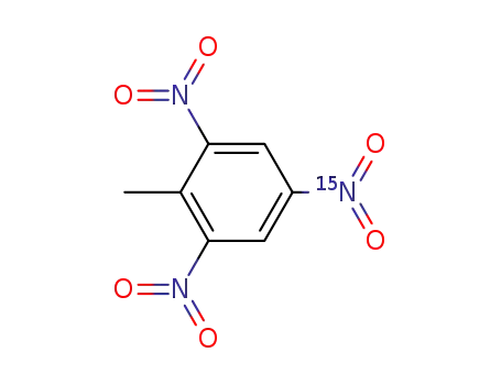 Molecular Structure of 83858-97-3 (p-(15NO<sub>2</sub>)-2,4,6-trinitrotoluene)