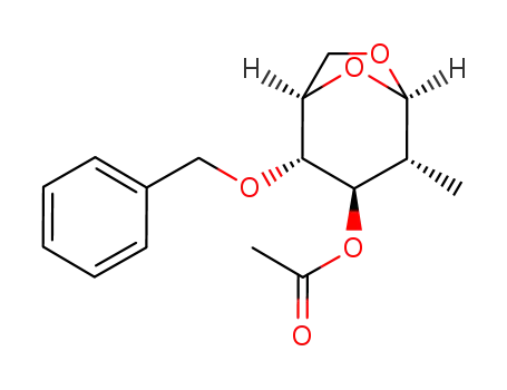 4-O-benzyl-2-methyl-3-acetoxy-1,6-anhydro-β-D-glucopyranose