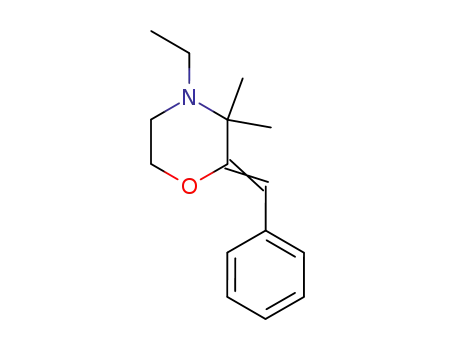 2-benzylidene-4-ethyl-3,3-dimethyl-morpholine