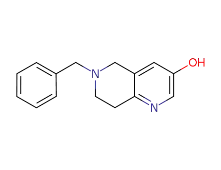 6-benzyl-5,6,7,8-tetrahydro-1,6-naphthyridin-3-ol