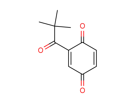 Molecular Structure of 74587-20-5 (2-pivaloyl-1,4-bezoquinone)