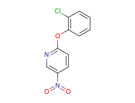 Pyridine, 2-(2-chlorophenoxy)-5-nitro-