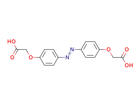 Molecular Structure of 97788-42-6 (4,4'-bis(carboxymethoxy)azobenzene)