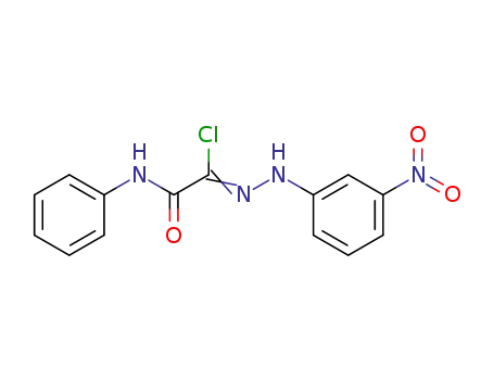 Ethanehydrazonoyl chloride, N-(3-nitrophenyl)-2-oxo-2-(phenylamino)-