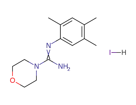 N-(2,4,5-Trimethyl-phenyl)-morpholine-4-carboxamidine; hydriodide
