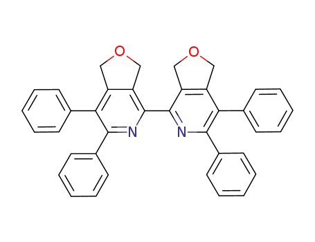 6,6',7,7'-tetraphenyl-1,1',3,3'-tetrahydro-4,4'-bifuro[3,4-c]pyridine
