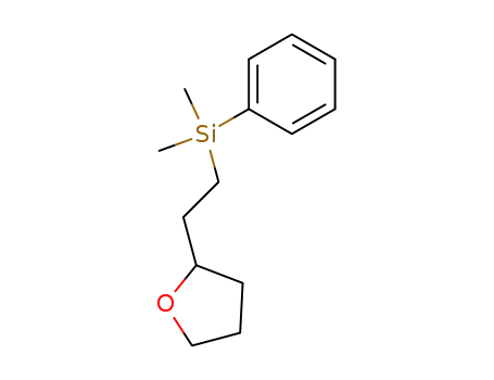 2-<β-(dimethylphenylsilyl)ethyl>tetrahydrofuran