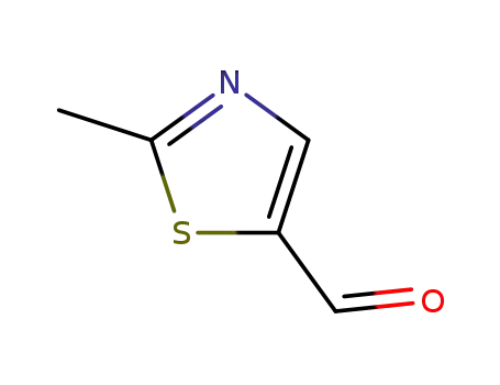 Molecular Structure of 1003-60-7 (2-Methylthiazole-5-carbaldehyde)
