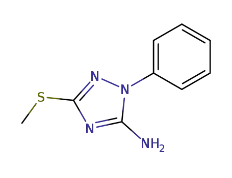 3-(methylthio)-1-phenyl-1H-1,2,4-triazol-5-amine