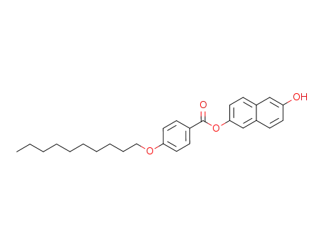 Benzoic acid, 4-(decyloxy)-, 6-hydroxy-2-naphthalenyl ester