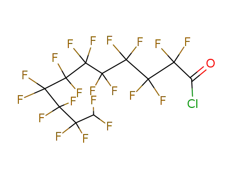 Molecular Structure of 2248-93-3 (11H-PERFLUOROUNDECANOYL CHLORIDE)
