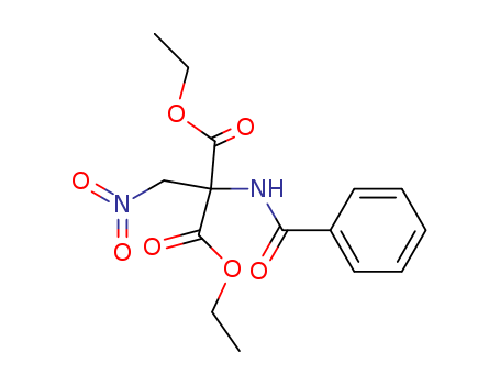 diethyl 2-benzamido-2-(nitromethyl)propanedioate cas  81917-96-6