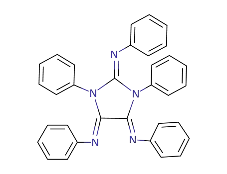 Molecular Structure of 2698-84-2 (N-[1,3-diphenyl-4,5-bis(phenylimino)imidazolidin-2-ylidene]aniline)