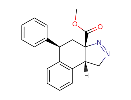 (3aS,5R,9bS)-5-Phenyl-1,4,5,9b-tetrahydro-benzo[e]indazole-3a-carboxylic acid methyl ester