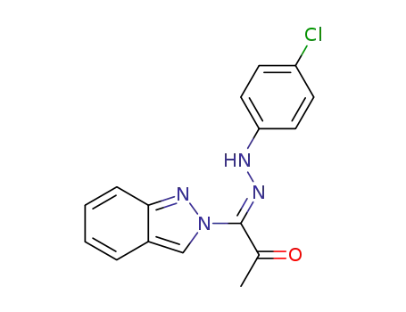 1-[(4-Chloro-phenyl)-hydrazono]-1-indazol-2-yl-propan-2-one