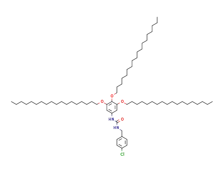 1-(4-chlorobenzyl)-3-(3,4,5-tris(octadecyloxy)phenyl)urea