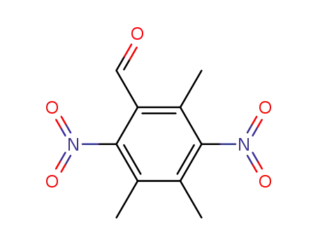 2,4,5-Trimethyl-3,6-dinitrobenzaldehyde