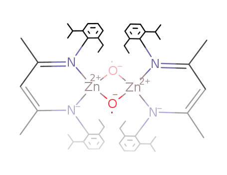 [(C<sub>6</sub>H<sub>3</sub>(CH(CH<sub>3</sub>)2)CH<sub>2</sub>CH<sub>3</sub>)2NC(CH<sub>3</sub>)CHC(CH<sub>3</sub>)NZn(OCH<sub>3</sub>)]2