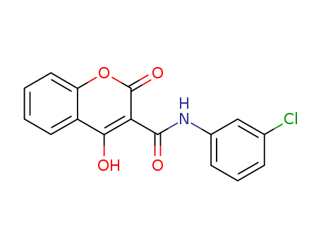 3'-CHLORO-4-HYDROXY-3-COUMARINCARBOXAMIDE