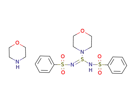 morpholinium morpholidobis(phenylsulfonamido)sulfite